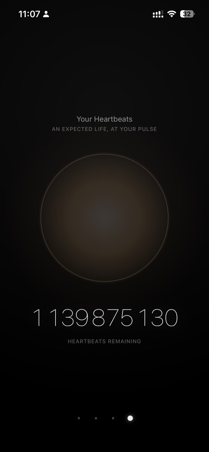 Heartbeats remaining counter